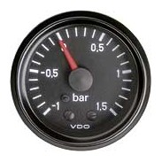 Manómetro de presión de turbo de diámetro 52 mm